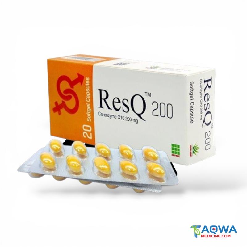 Resq 200mg, 20 Soft gel capsule